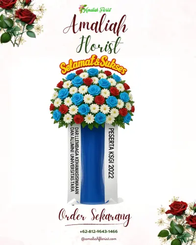 Standing Flower di Graha Manggala Siliwangi Bandung